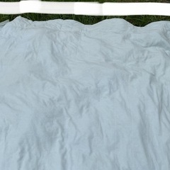 ☺️肌掛布団　掛布団　敷パッド  200✖️210cm  水色  化繊の画像