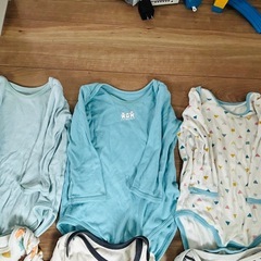 子ども服　肌着　ロンパース10点セットの画像