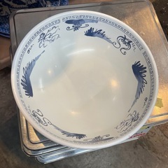 【引き取り限定】中古品　ラーメンどんぶり　7個セット　メラミン食器の画像