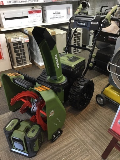 【店頭引取限定】【中古】YOTUKA ヨツカ 充電式電動除雪機 165,000円(税込)