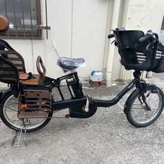 🉐433🉐バッテリー長持ち🉐🉐 パナソニック20インチ電動自転車🈹現車確認🉑の画像