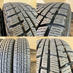 スタッドレス145/80R13 4本／ヨコハマ iG50PLUS 8分上〜9分上 A4944-81の画像