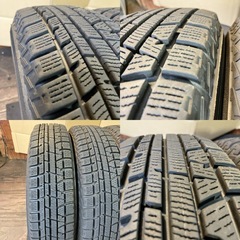 スタッドレス145/80R13 4本／ヨコハマ iG50PLUS 8分上〜9分上 A4944-81の画像