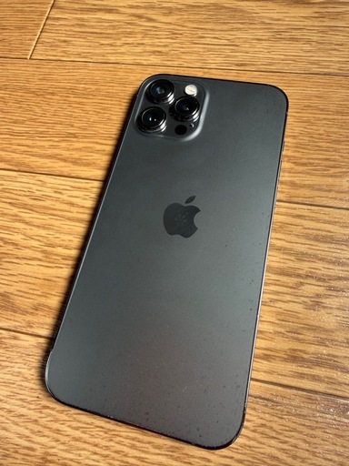 iPhone 12 Pro Max 256GB 新品ガラスフィルム４枚&タフケースつき付き