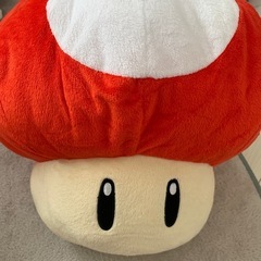 【新品未使用】特大　スーパーマリオ　キノコの画像