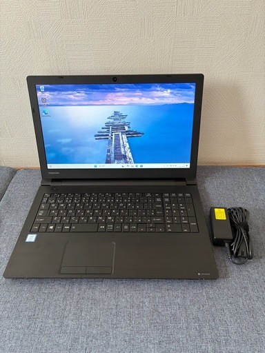 Office2021搭載 DynaBook B55/DP i3 SSD256GB 初心者向けPCテレワーク カメラ内蔵