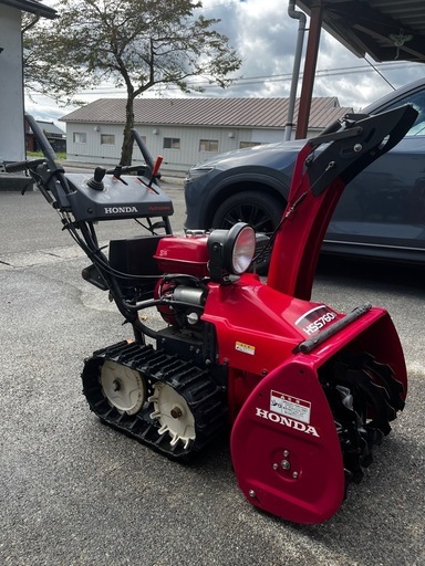 ホンダ　除雪機　セル付き　電動シューター　HSS760ｎ　福島県から