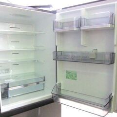 TOSHIBA 大型冷蔵庫 356L 3ドア 東芝 2022年製 GR-T36SV 自動製氷付き 鏡面ガラス 300Lクラス 札幌市 厚別区 厚別店の画像