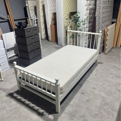 💥激安💥❗️配送•設置🉑❗️♻️処分撤去♻️シングルベッド　マットレスセットの画像