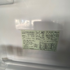  SHARP 冷蔵庫 5ドア 412L の画像