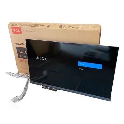 TCL 液晶カラーテレビ 55C8 2020年製 55V型 生活家電  テレビ 