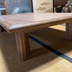 座卓　ローテーブル　レトロ　アンティーク風　和室の画像
