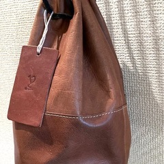 巾着shoulder bagの画像