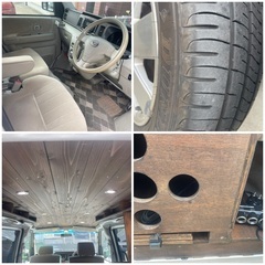 🚗キャンピングカー🚗車中泊🛏️ 車検２年付⭐️即納⭐️アトレーワゴン⭐️カスタムターボRS⭐️4WDの画像