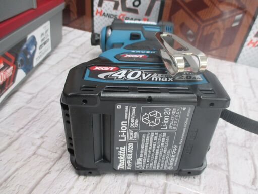 makita マキタ TD003GAX インパクトドライバ 未使用 40V 2.0Ah バッテリー×2 充電器【ハンズクラフト宜野湾店】