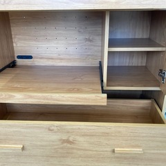 食器棚　レンジボード　チノヴィアA  中古　リサイクルショップ宮崎屋　住吉店25.10.10の画像