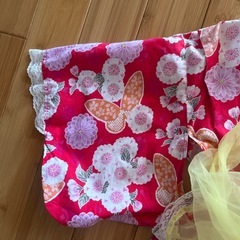 ゆかた　女の子　中古　　120cmの画像