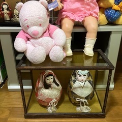 【お話中】ぬいぐるみ、人形（ケース付）他 の画像