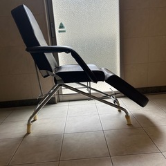 美容室用折りたたみデッキチェアの画像