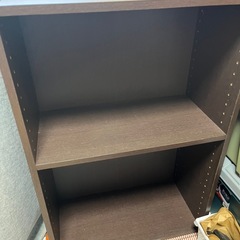 カラーボックス　ブラウン　大きな傷なしの画像