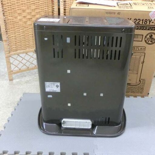 開封済み未使用品 石油ストーブ コロナ BX-2218Y-TM 3.7L 木造6畳 コンクリート8畳 2018年製 反射式 電池式 乾電池式 自然通気形開放式 暖房器具 防災 札幌市 西野店