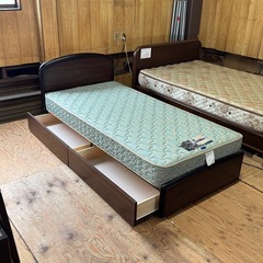 A1640🌟配送♻️設置可能‼️シングルベッドマットレスセット🌟