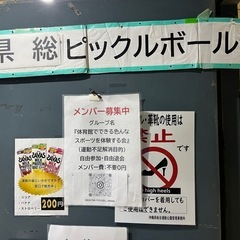 10/18沖縄市県総体育館でピックルボール一緒にやりましょう