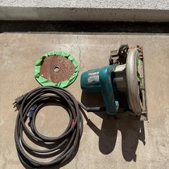 makita マキタ 7型造作用精密マルノコ 超硬マルノコ 切断機 5813A 木工用チップソー付 木工 大工 建築 　の画像