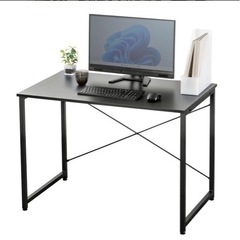 パソコンデスク　サンワダイレクト シンプルワークデスク 100-DESKF012の画像