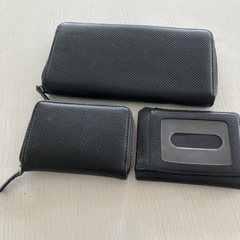 長財布、小銭入れ、名刺定期入れ　3点セットの画像