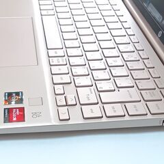 HPノートパソコン　Ryzen7 8コア16スレッド SSD512 メモリー16GB 使用時間54時間の画像