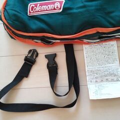 中古（１回使用）　Coleman　フリース寝袋の画像