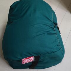中古（１回使用）　Coleman　フリース寝袋の画像