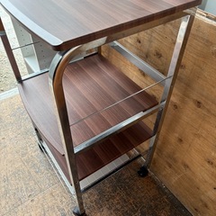 【美品】キャスター付き収納ワゴンの画像