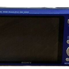 SONY ソニー Cyber-shot サイバーショット DSC-W550 ブルー バッテリー2つ バッテリーチャージャー付 動作確認済の画像