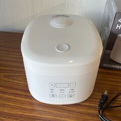 美品　ROOMMATE コンパクト炊飯器 4合 HOKAHOKA炊き ブラック RM-218TE-BKの画像