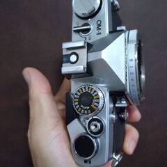 極上品2　Olympus OM-1　プリズム腐食なし、メーター動くの画像