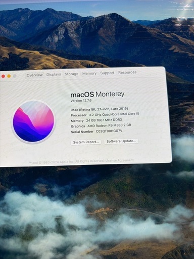 iMac 27インチ デスクトップパソコン