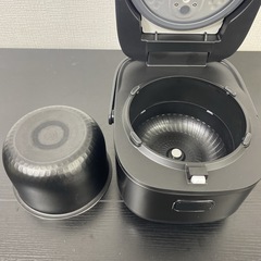 【ご来店限定】＊ イーアングル 3合炊きIH炊飯器　2024年製＊1010-2の画像