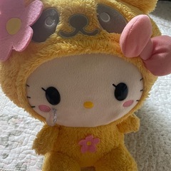 サンリオ ぬいぐるみハローキティ　パンダ　ハローキティの画像
