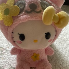 サンリオ ぬいぐるみハローキティ　パンダ　ハローキティの画像