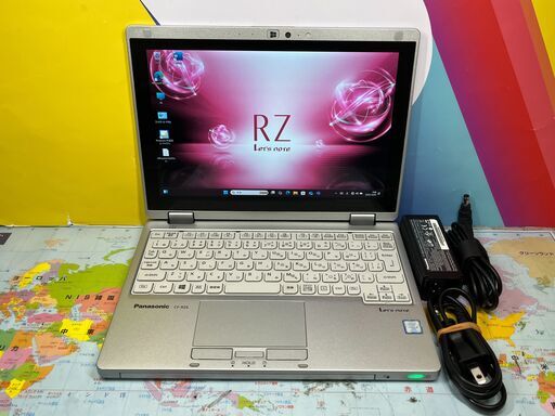 JC09156  美品 CF-RZ6 パナソニック 10.1型 タッチパネル Office2024 コンパクト　軽量