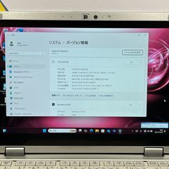 JC09156  美品 CF-RZ6 パナソニック 10.1型 タッチパネル Office2024 コンパクト　軽量の画像