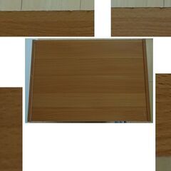 カラーボックス　３段／薄茶（木目調）の画像