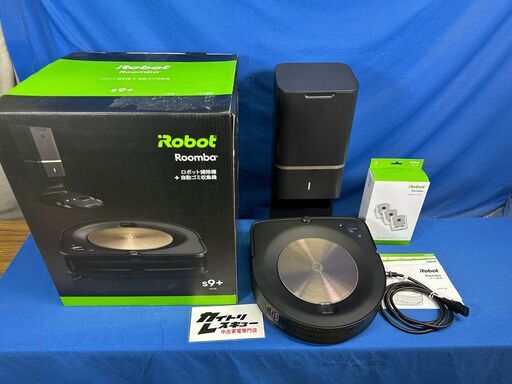 【動作保証あり】iRobot Roomba 2019年 s9+ RVA-Y1 ロボット掃除機 ルンバ 【管理KRK1122】