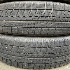 2.中古スタッドレス4本　ブリヂストン　ブリザックVRX 2020年製　155/65R14の画像