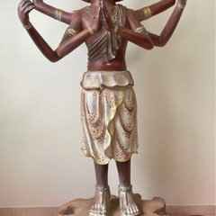 阿修羅像　超巨大 121㎝　仏界守護　鬼神　インド神話  の画像