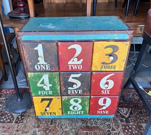 アンティーク/レトロ/キャビネット/収納家具/ラック/インテリア