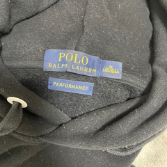 POLO ラルフローレン　セットアップパーカー　黒　XLサイズの画像