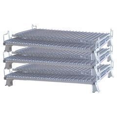 ☆新品☆内開きメッシュパレット 1200×1000mm×890mmの画像